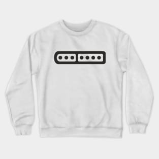 snes joypad port shape design Crewneck Sweatshirt